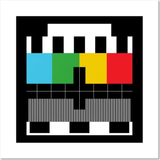 Test Pattern Posters and Art